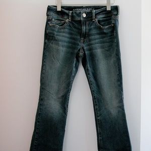 American Eagle Kick Boot jeans, Size 8R